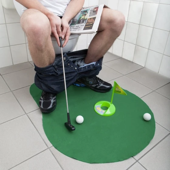 Toaletowy golf
