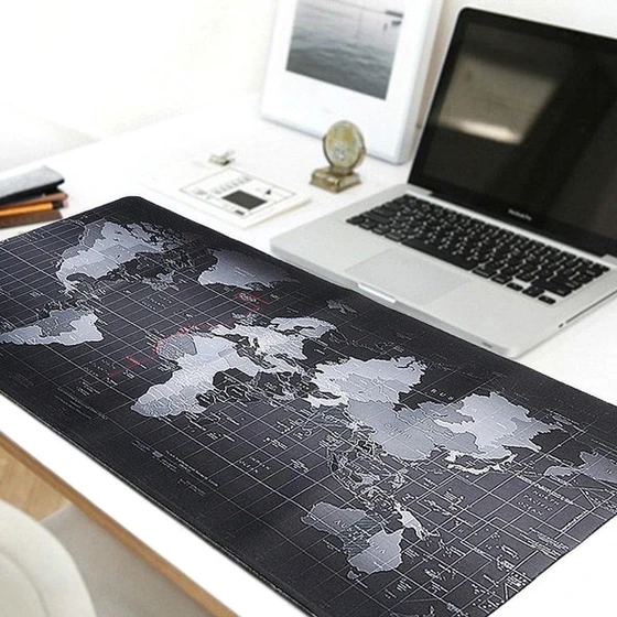 Podkładka pod myszkę i klawiaturę Mapa Świata