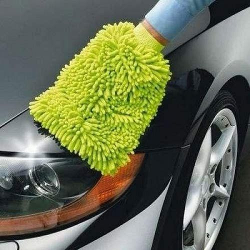 Rękawica z mikrofibry do mycia samochodu