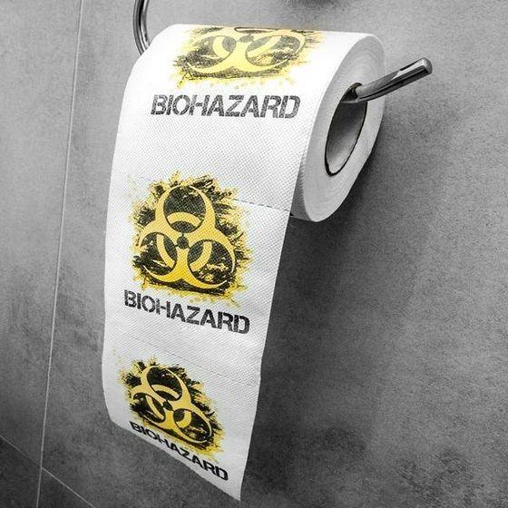 Papier toaletowy BIOHAZARD