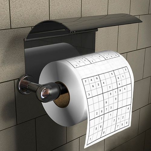 Papier toaletowy sudoku